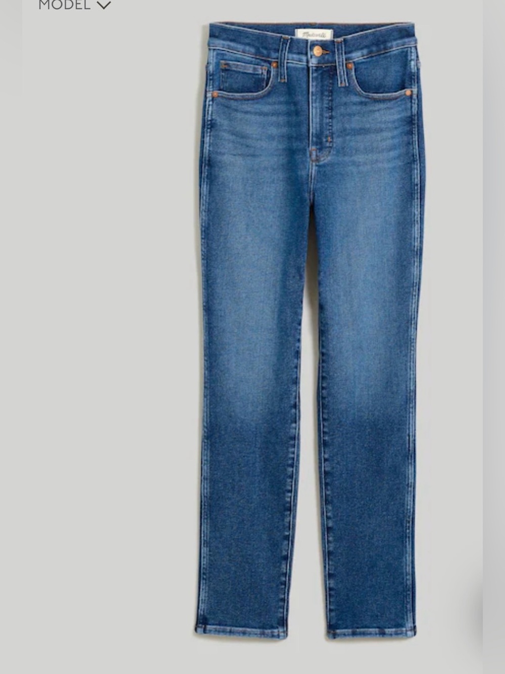 Madewell Stovepipe Jeans - Picture 3 of 9